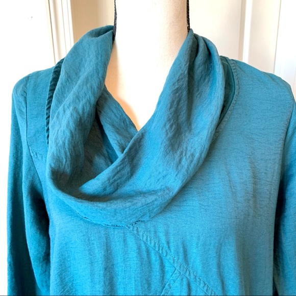 ET’ LOIS Cowl Neck “Helia” Tunic Blouse—SZ. XS - Picture 4 of 15